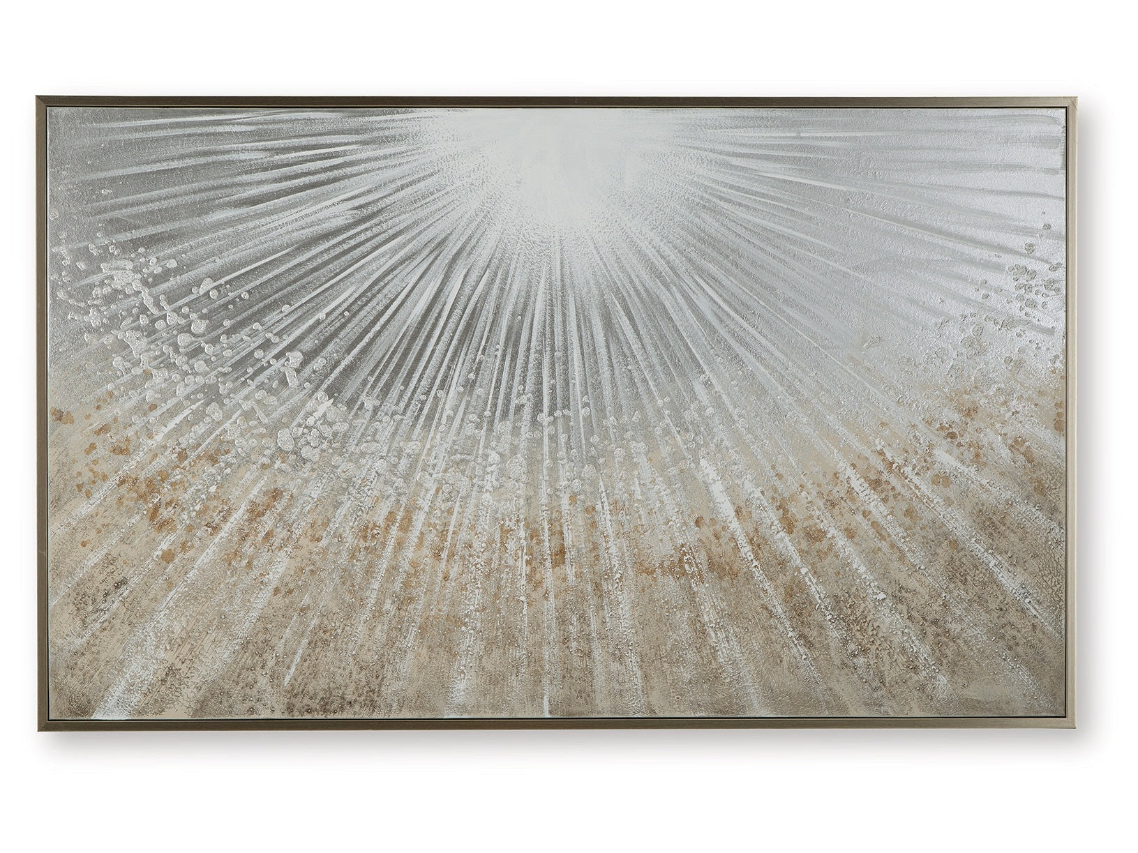 Waldard Gray/Taupe/White Wall Art - Ornate Home