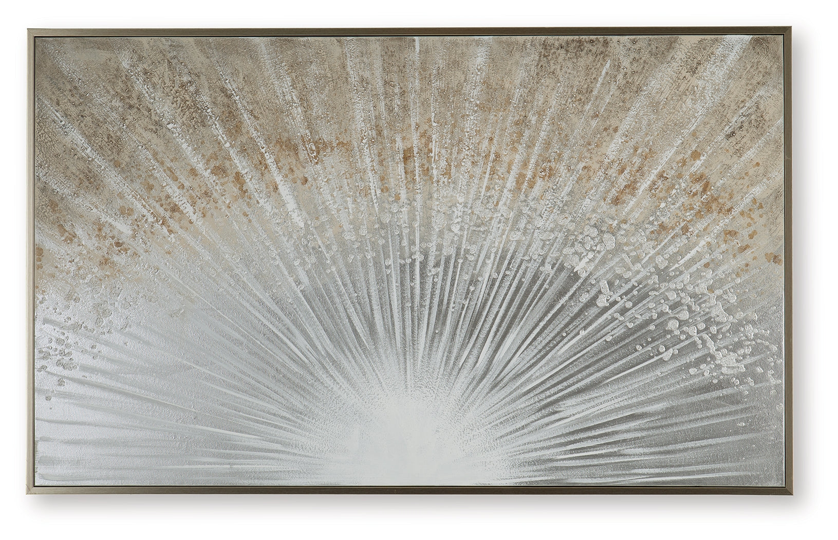 Waldard Gray/Taupe/White Wall Art - Ornate Home