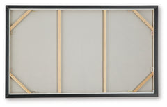 Waldard Gray/Taupe/White Wall Art - Ornate Home