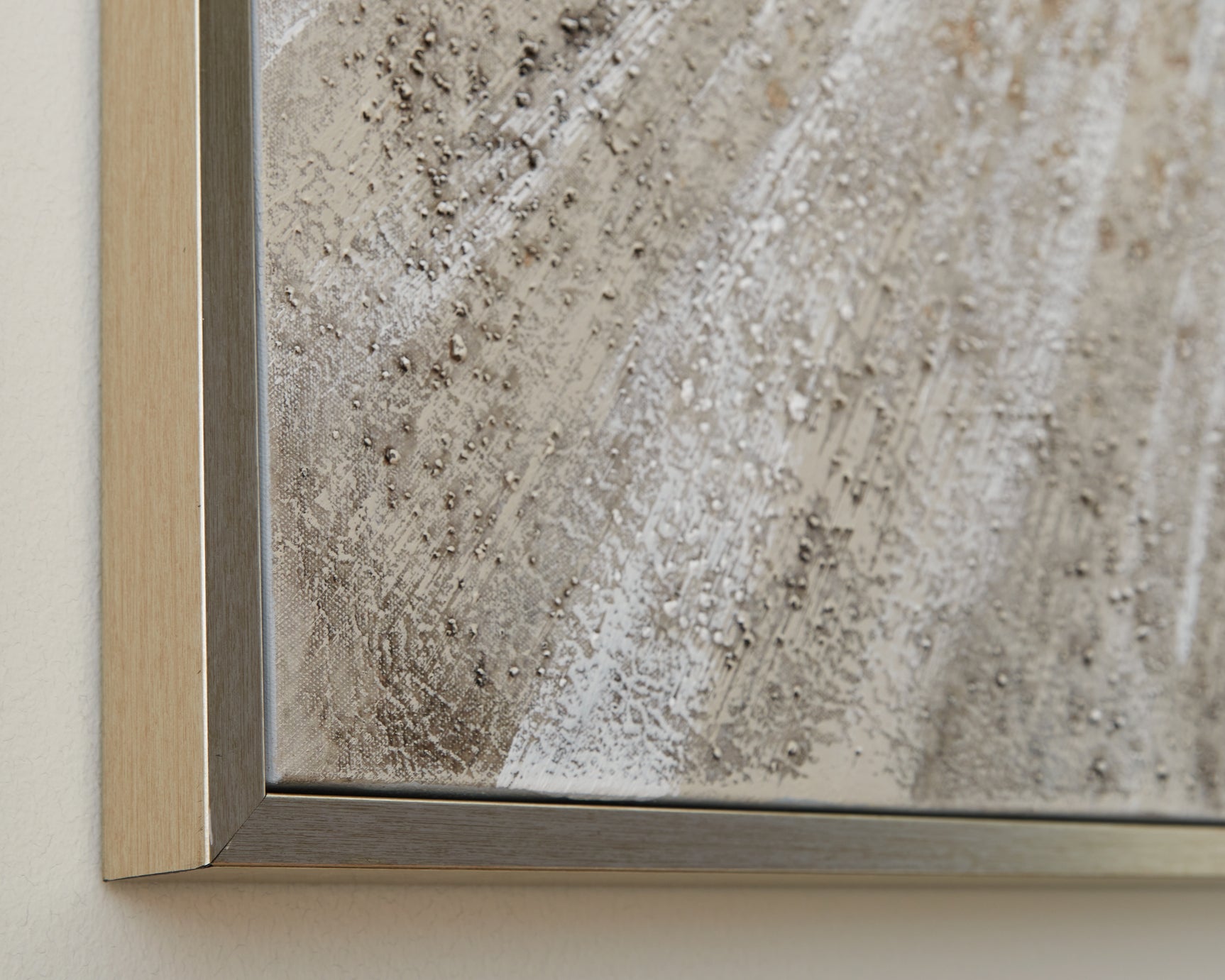 Waldard Gray/Taupe/White Wall Art - Ornate Home
