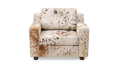 Walden Speckled Hair On Hide Lounge Chair - Ornate Home