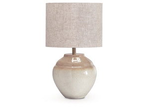 Waldish Cream/Beige Metal Table Lamp (1/CN) (Online Special Price) - Ornate Home