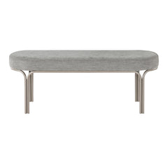 Waldon Gray Bench - Ornate Home