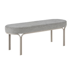Waldon Gray Bench - Ornate Home
