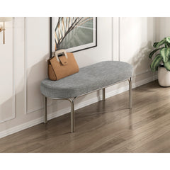 Waldon Gray Bench - Ornate Home