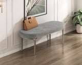 Waldon Gray Bench - Ornate Home