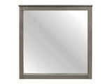 Waldorf Dark Gray Mirror - Ornate Home