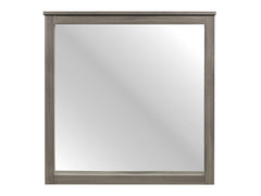 Waldorf Dark Gray Mirror - Ornate Home