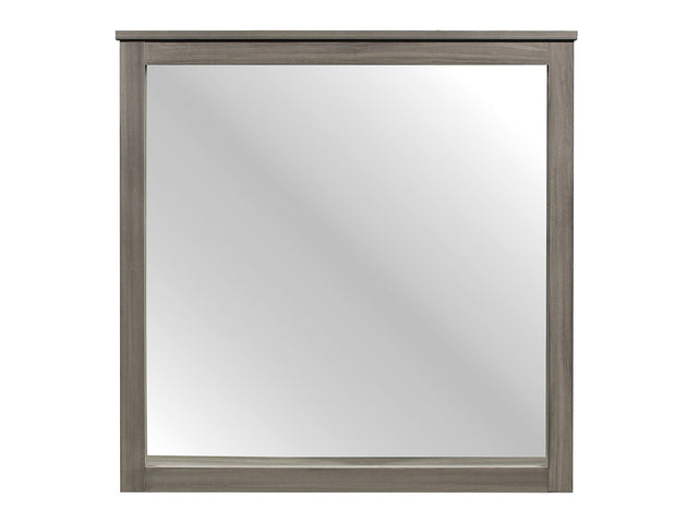 Waldorf Dark Gray Mirror - Ornate Home