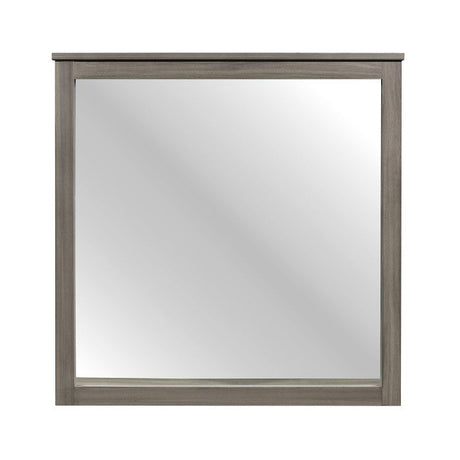 Waldorf Dark Gray Mirror - Ornate Home