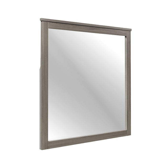 Waldorf Dark Gray Mirror - Ornate Home
