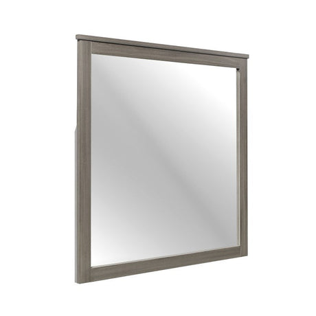 Waldorf Dark Gray Mirror - Ornate Home