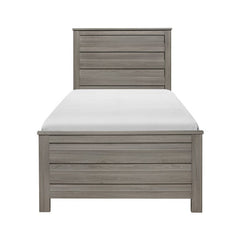 Waldorf Dark Gray Twin Bed - Ornate Home
