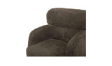 Wales Light Brown Faux Fur Accent Chair - Ornate Home