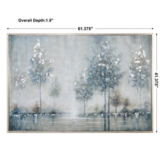 Walk In The Meadow Multicolor Landscape Art - Ornate Home