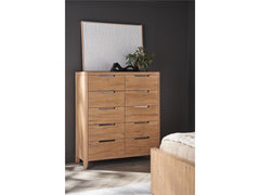 Walker Organic Natural Oak Drawer Chest - Ornate Home