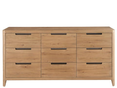 Walker Organic Natural Oak Drawer Dresser - Ornate Home