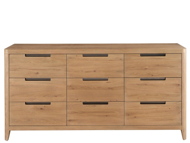 Walker Organic Natural Oak Drawer Dresser - Ornate Home