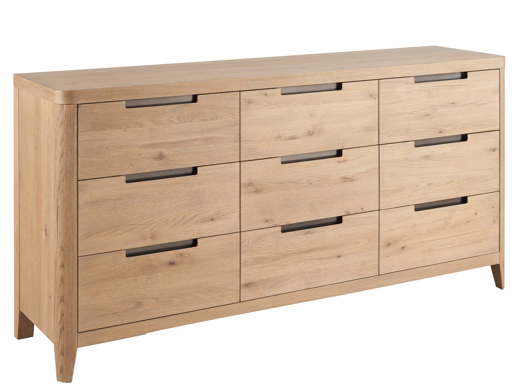 Walker Organic Natural Oak Drawer Dresser - Ornate Home