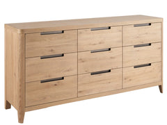 Walker Organic Natural Oak Drawer Dresser - Ornate Home