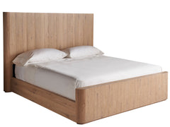 Walker Organic Natural Oak King Bed - Ornate Home