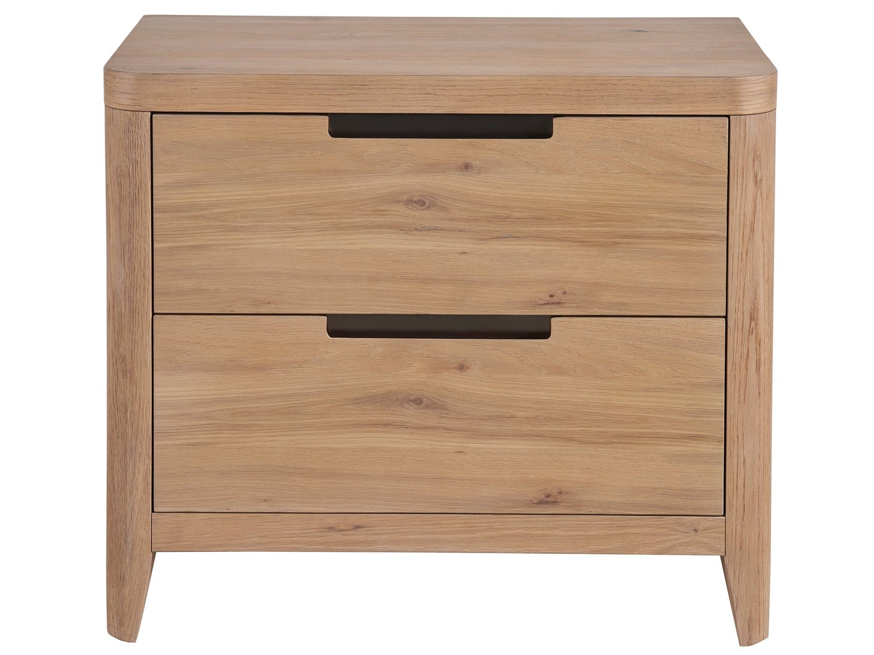 Walker Organic Natural Oak Nightstand (30" W) - Ornate Home