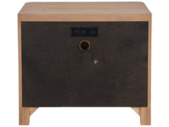 Walker Organic Natural Oak Nightstand (30" W) - Ornate Home
