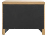 Walker Organic Natural Oak Nightstand (34" W) - Ornate Home