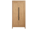Walker Organic Natural Oak Wardrobe - Ornate Home