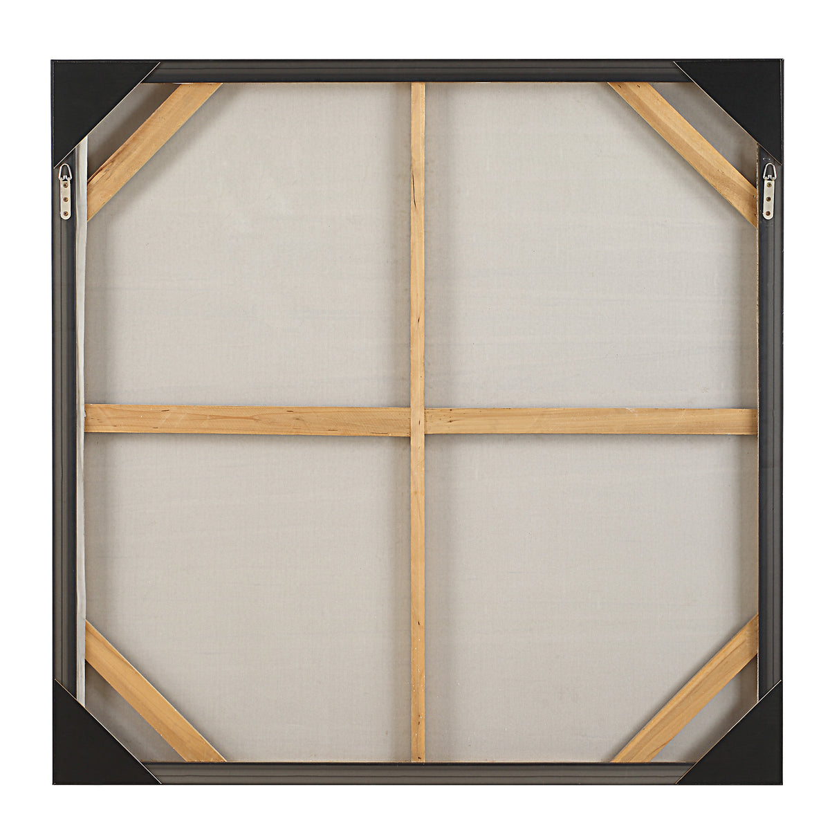 Walking The Line White Minimalist Canvas Art - Ornate Home