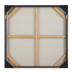 Walking The Line White Minimalist Canvas Art - Ornate Home
