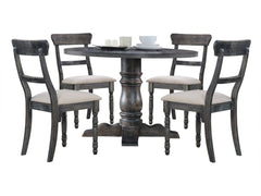 Wallace Brown/Weathered Gray Side Chair (Set of 2) - Ornate Home