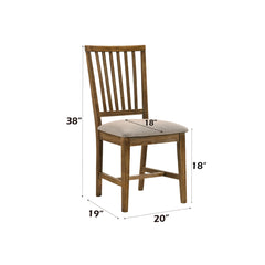 Wallace Ii Side Chair (Set-2) - Ornate Home