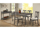 Wallace Weathered Gray Dining Table - Ornate Home