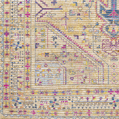 Wallburg Hand Woven Colorful Tassel Rug - Clearance - Ornate Home
