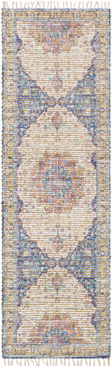 Wallburg Hand Woven Colorful Tassel Rug - Clearance - Ornate Home