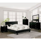 Wallen Black Queen Bed - Ornate Home
