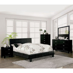 Wallen Black Queen Bed - Ornate Home