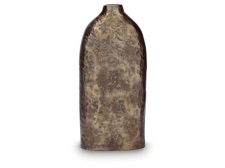 Wallmond Antique Brass Vase (16''H) - Ornate Home