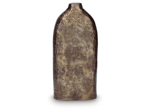 Wallmond Antique Brass Vase (16''H) - Ornate Home