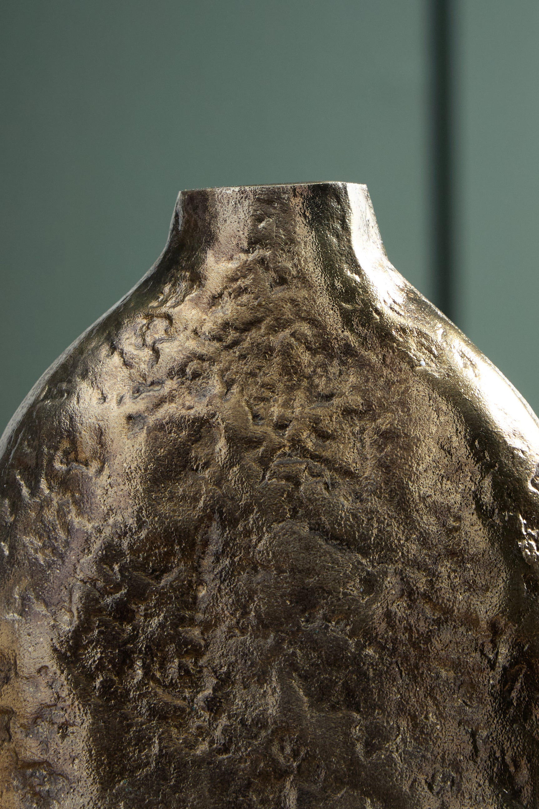 Wallmond Antique Brass Vase (16''H) - Ornate Home