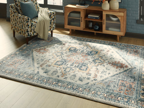 Wallney Multi Memory Foam Large Rug - Ornate Home