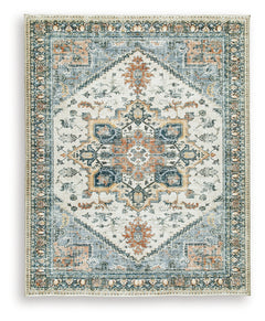 Wallney Multi Memory Foam Large Rug - Ornate Home