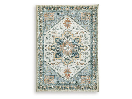 Wallney Multi Memory Foam Medium Rug - Ornate Home