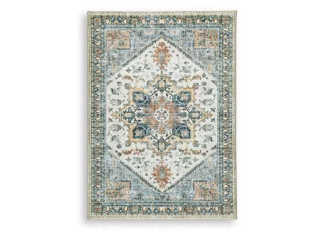 Wallney Multi Memory Foam Medium Rug - Ornate Home