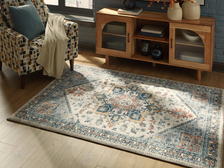 Wallney Multi Memory Foam Medium Rug - Ornate Home