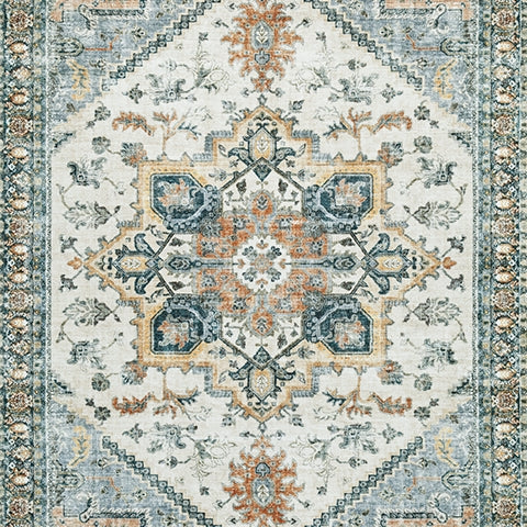 Wallney Multi Memory Foam Medium Rug - Ornate Home