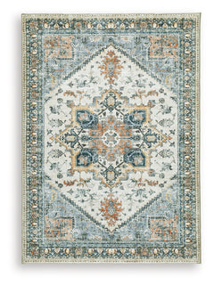 Wallney Multi Memory Foam Medium Rug - Ornate Home