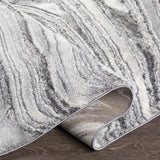 Walloon Gray Marble Thick Rug - Clearance - Ornate Home