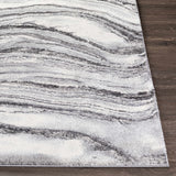 Walloon Gray Marble Thick Rug - Clearance - Ornate Home